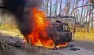 Українські військові ефектно знищили окупантів та ворожу техніку на Лиманському напрямку
