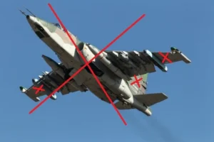 рф збила свій літак під час нічної атаки дронів на Крим - ВМС України