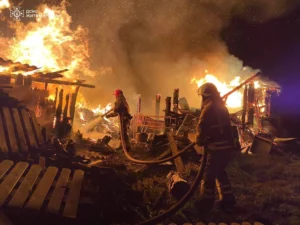 Двоє загиблих і ще двоє травмованих: на Житомирщині сталася пожежа в приватному будинку
