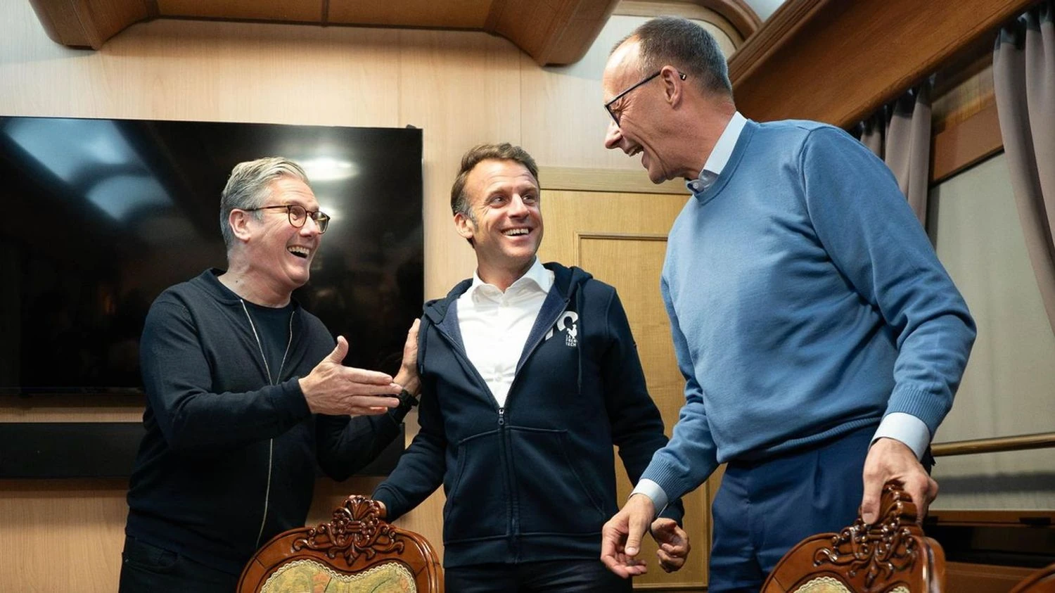 Макрон, Мерц  і Стармер зустрінуться у вівторок у Берліні