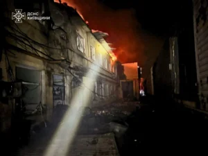 Війська рф атакували дронами Фастів на Київщині: показали наслідки