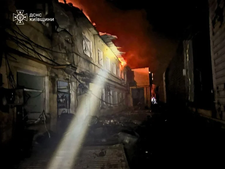 Війська рф атакували дронами Фастів на Київщині: показали наслідки