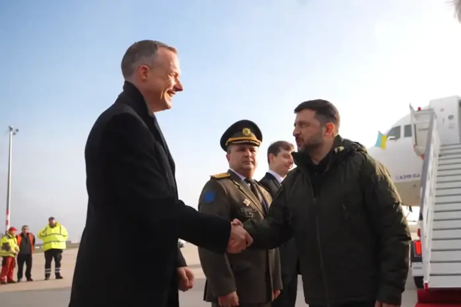 Зеленський прибув до Німеччини на зустріч із американською делегацією