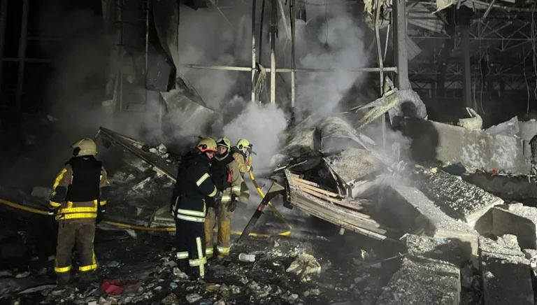 Атака рф на Харків 13 січня: є влучання у поштовий термінал, загиблі і поранені