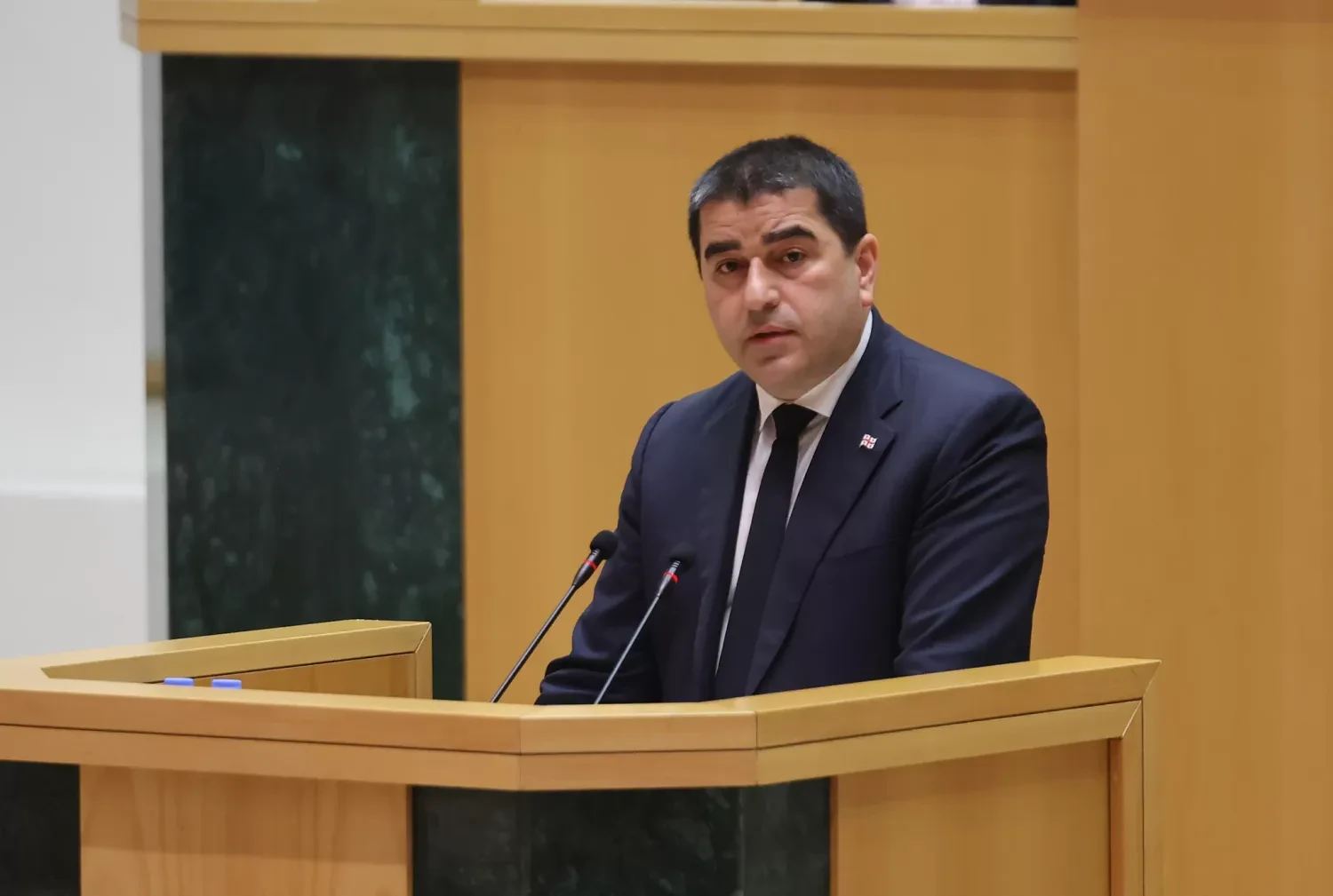 Спікер парламенту Грузії заявив, що призначення посла України не змінює курс, санкцій проти рф не буде