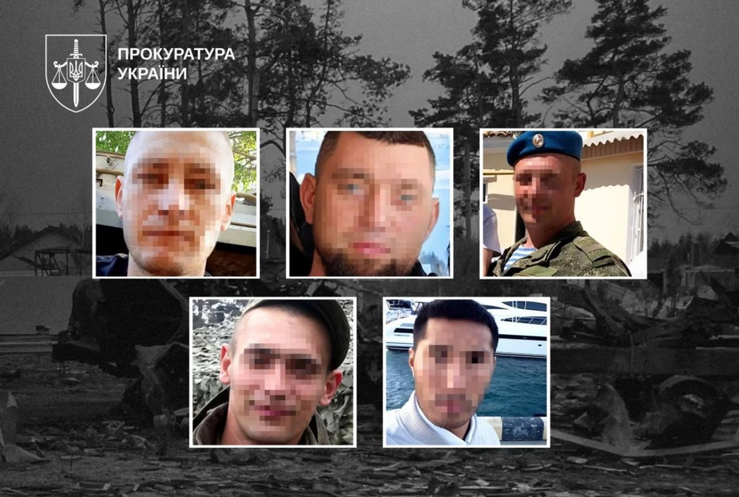 Звірства у Бучі: підозри за розстріл і катування цивільних, ще три справи проти росіян передали до суду