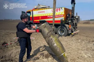 Сапери на Київщині знешкодили бойову частину гіперзвукової ракети