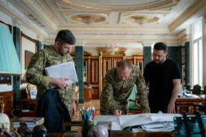 Зеленський заслухав Сирського та Гнатова про ситуацію на фронті та удари по рф