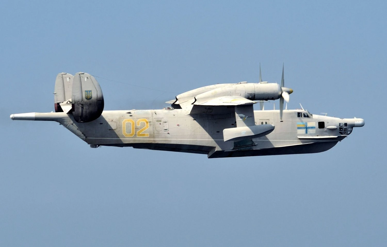 Генштаб підтвердив ураження ворожого літака-амфібії Бе-12 біля Криму