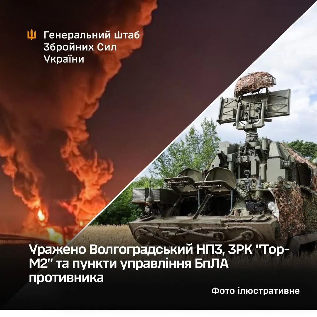 Генштаб ЗСУ підтвердив ураження НПС