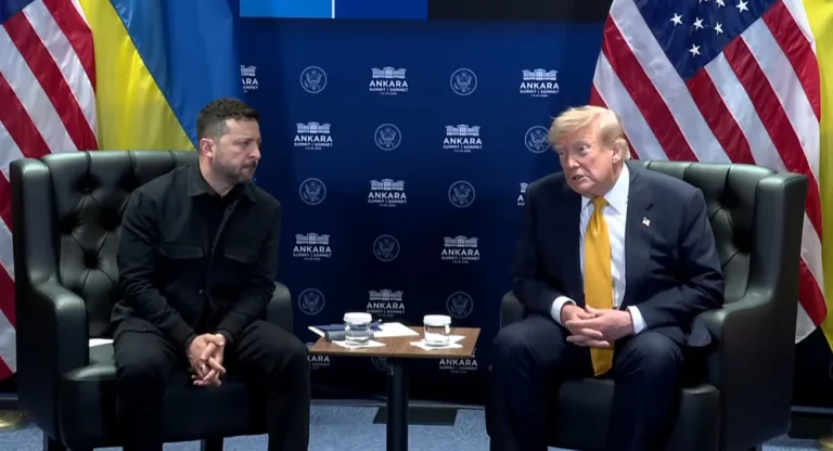 Трамп заявив про “дуже добрі відносини” із Зеленським після зустрічі на саміті НАТО