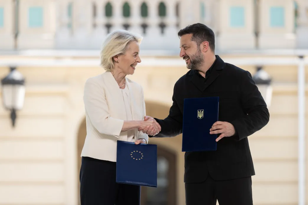 Україна та ЄС зробили перший крок до Drone Deal - Зеленський та фон дер Ляєн підписали лист про наміри