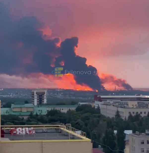 Після нічної атаки БПЛА у ставрополі одночасно горять три нафтобази – OSINT-аналіз