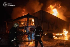 У Сумах через атаку рф дронами загинули троє водіїв